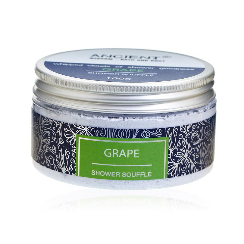 ancient wisdom Shower Souffle 160g - Grape