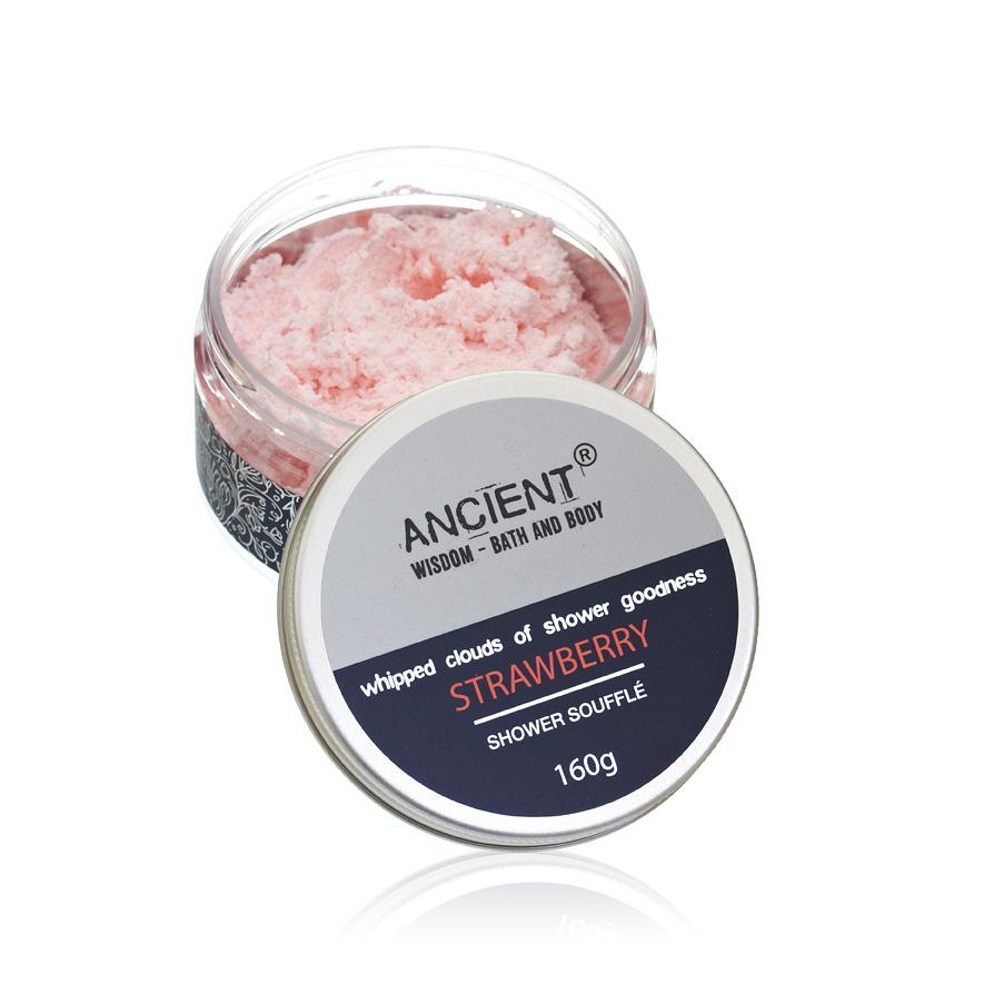Ancient Wisdom Shower Souffle 160g - Strawberry