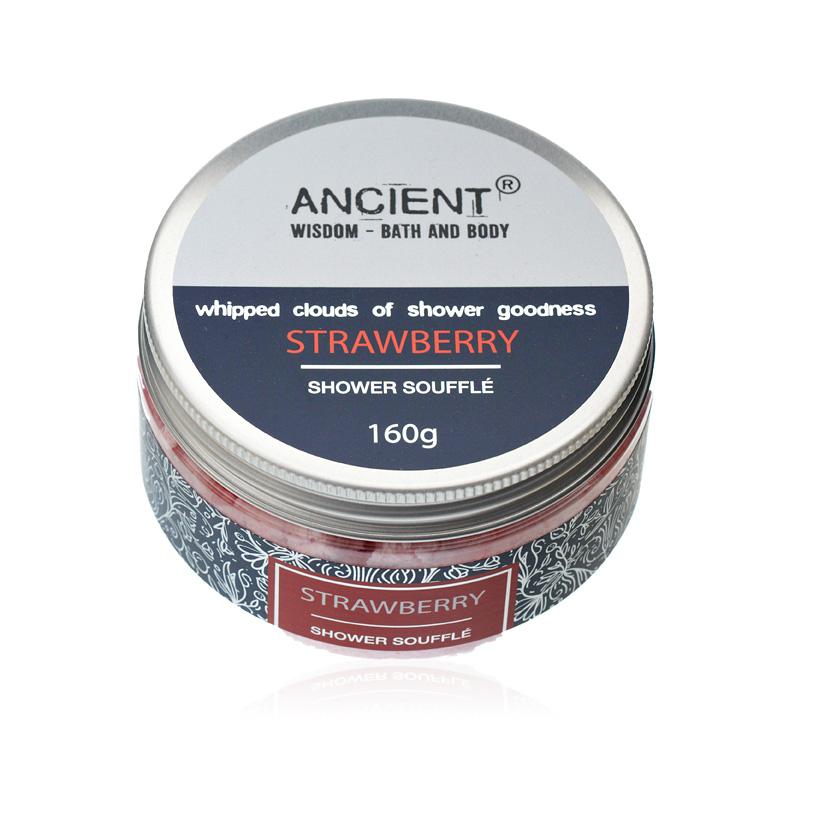 Ancient Wisdom Shower Souffle 160g - Strawberry