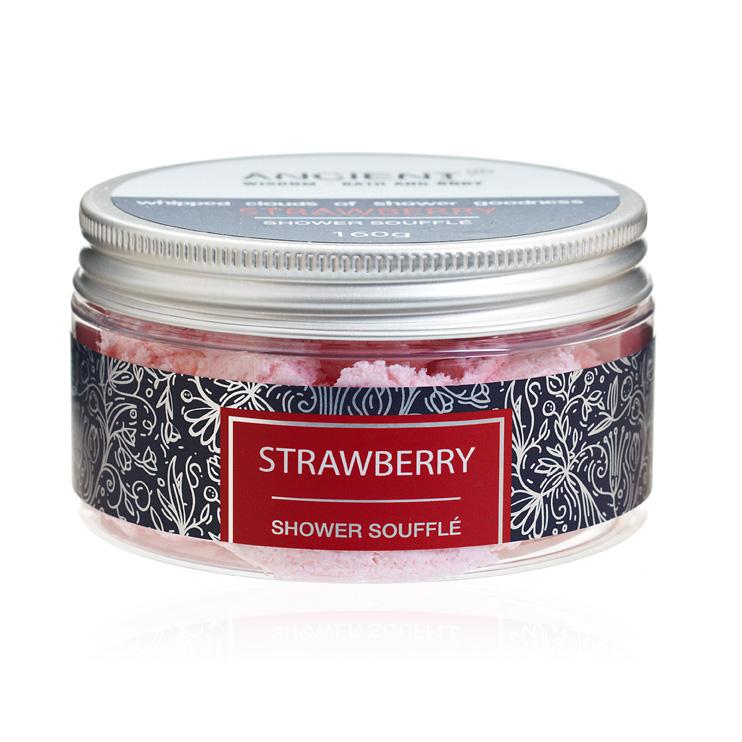 ancient wisdom Shower Souffle 160g - Strawberry