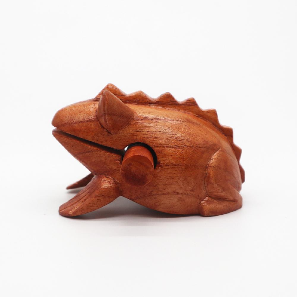 Ancient Wisdom Small Croaking Wooden Frog