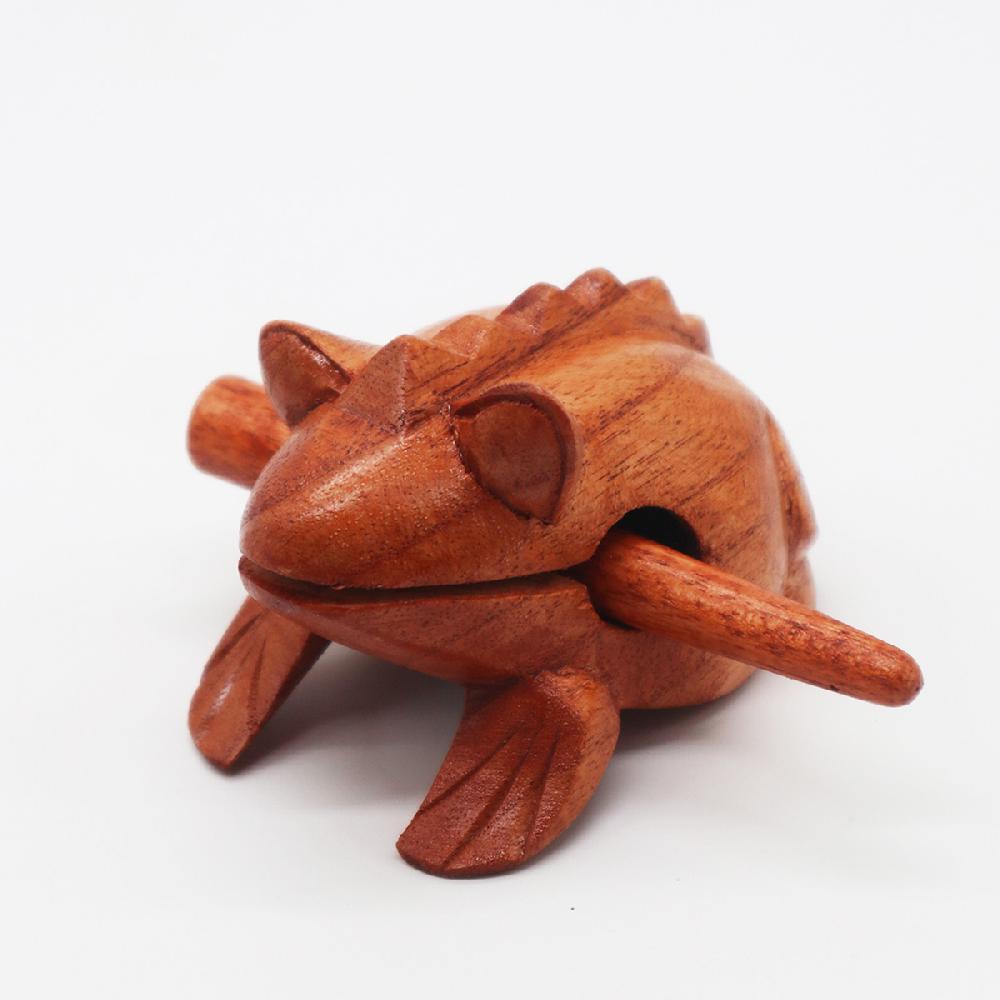 ancient wisdom Small Croaking Wooden Frog