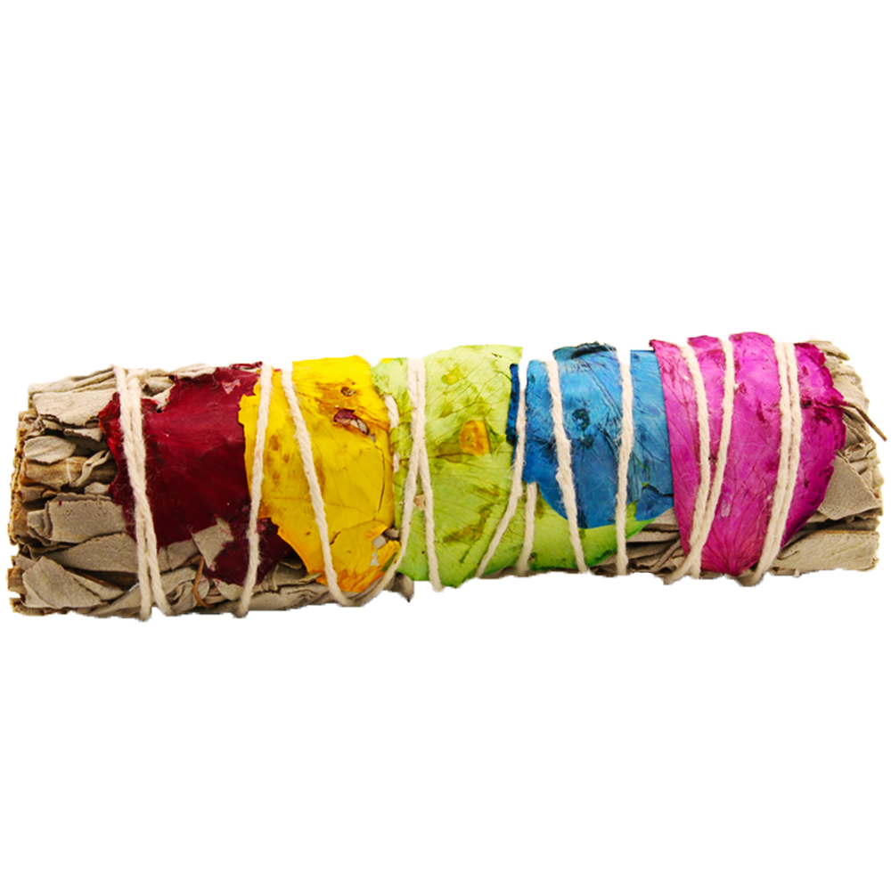 ancient wisdom Smudge Stick - Rose Petals Sage 10 cm