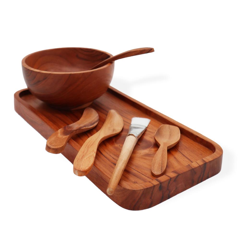 Ancient Wisdom Spa Clay/Wax Application Set