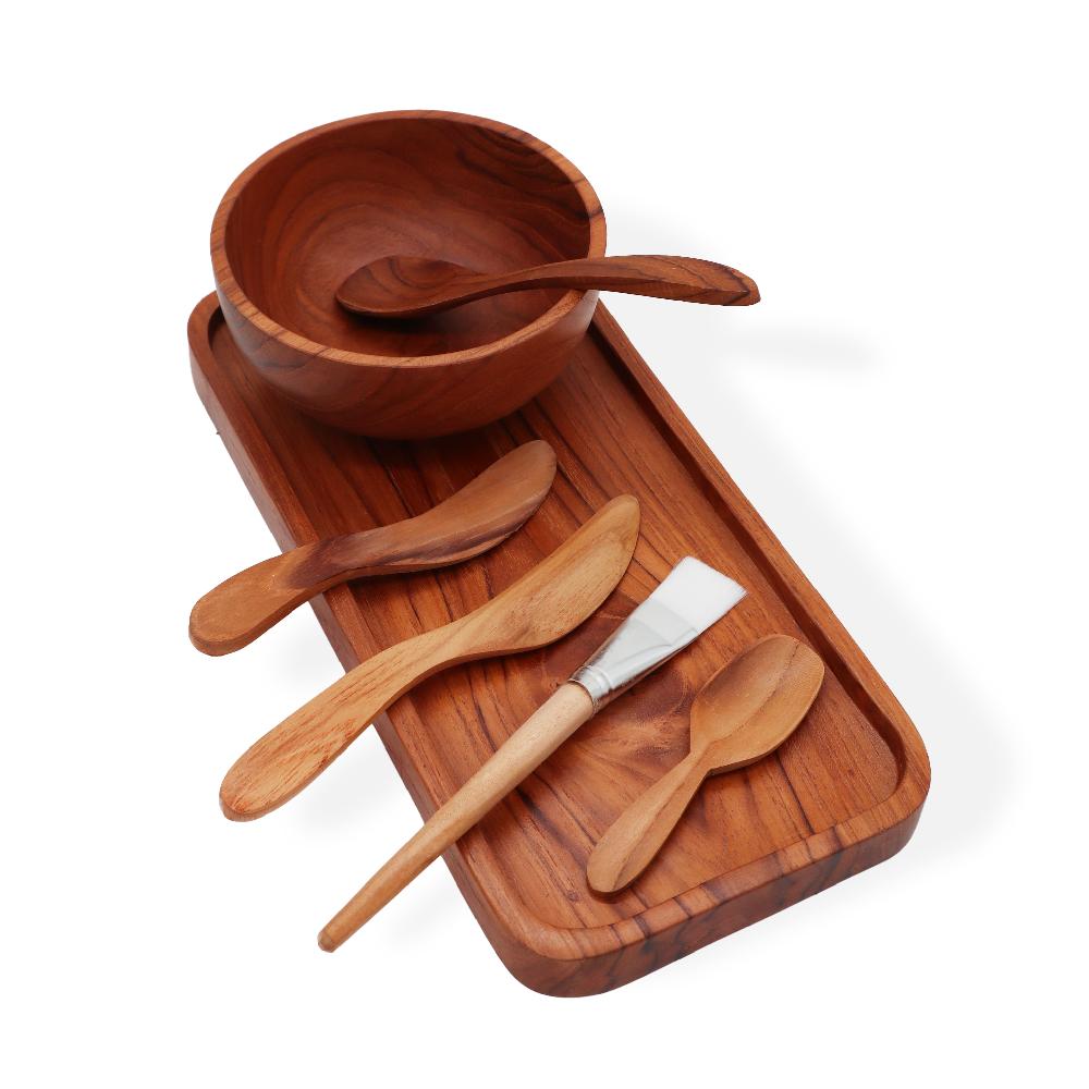 ancient wisdom Spa Clay/Wax Application Set
