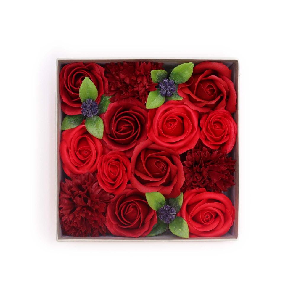 ancient wisdom Square Box - Classic Red Roses