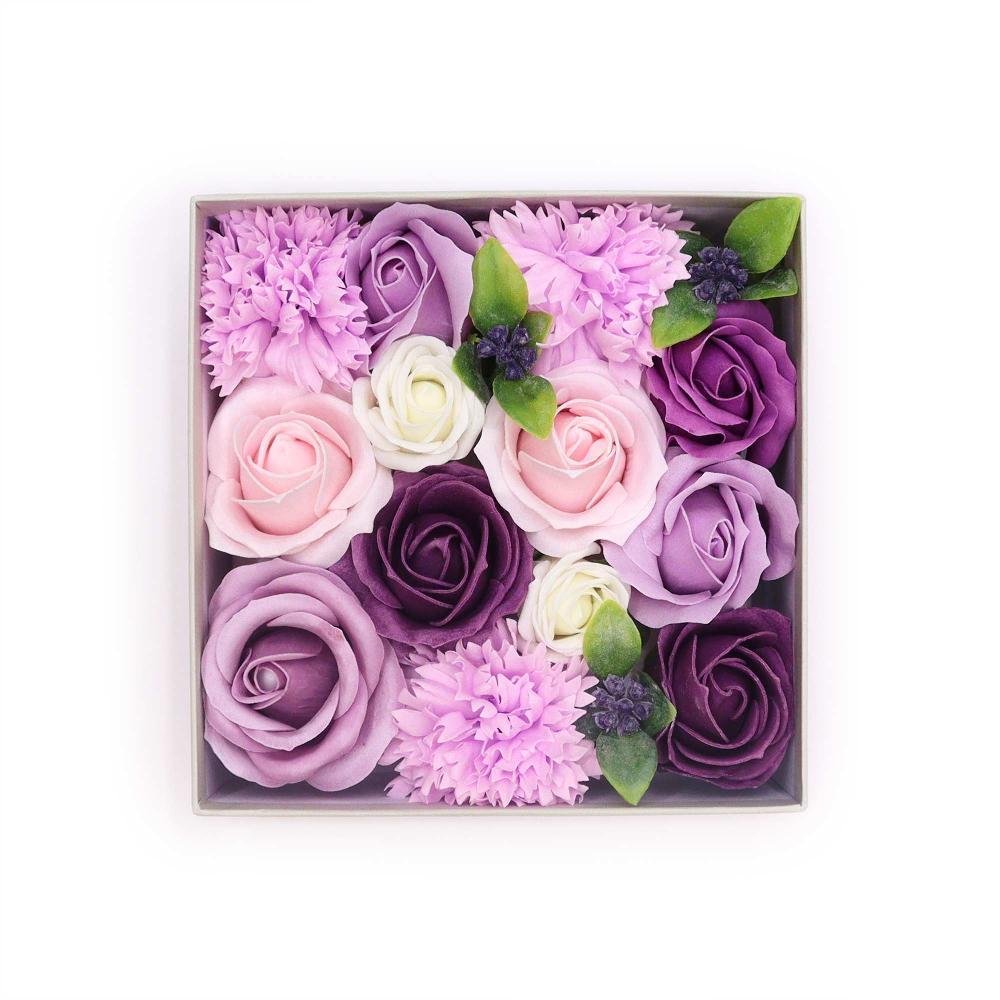 ancient wisdom Square Box - Lavender Rose & Carnation