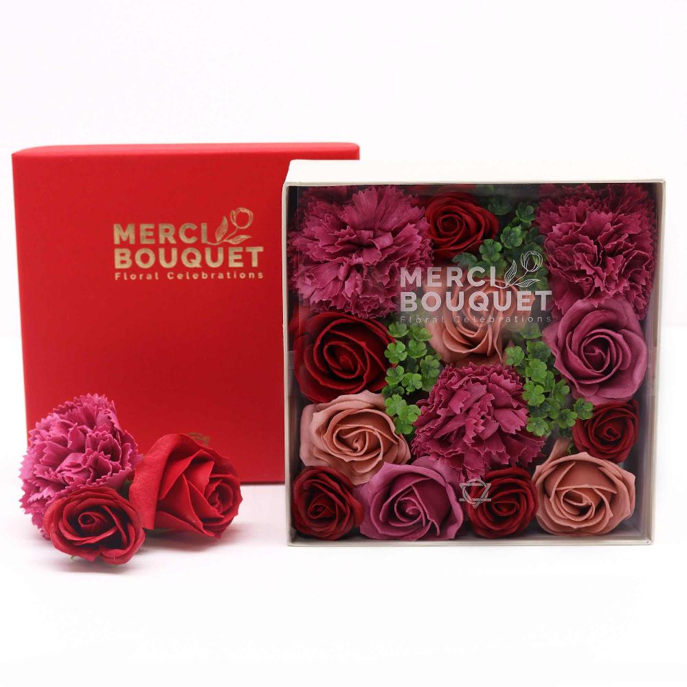 Ancient Wisdom Square Box - Vintage Roses