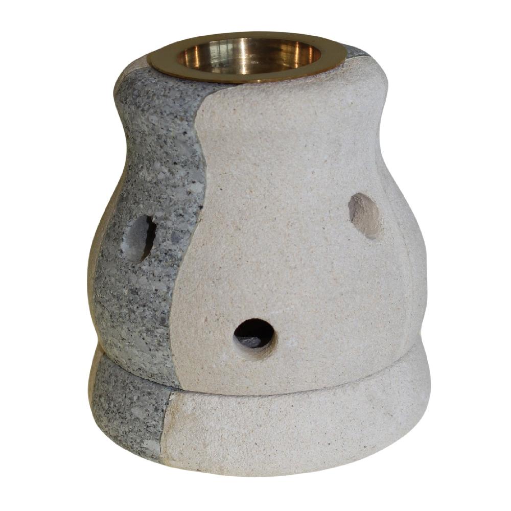 ancient wisdom Stone Oil Burner - Combo Shaped