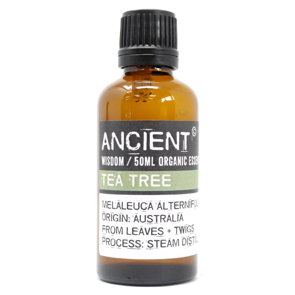 ancient wisdom Tea Tree Organic Essential Oil 50ml