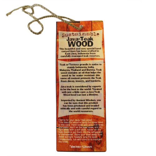 Ancient Wisdom Teak Chopping Board - 50cm