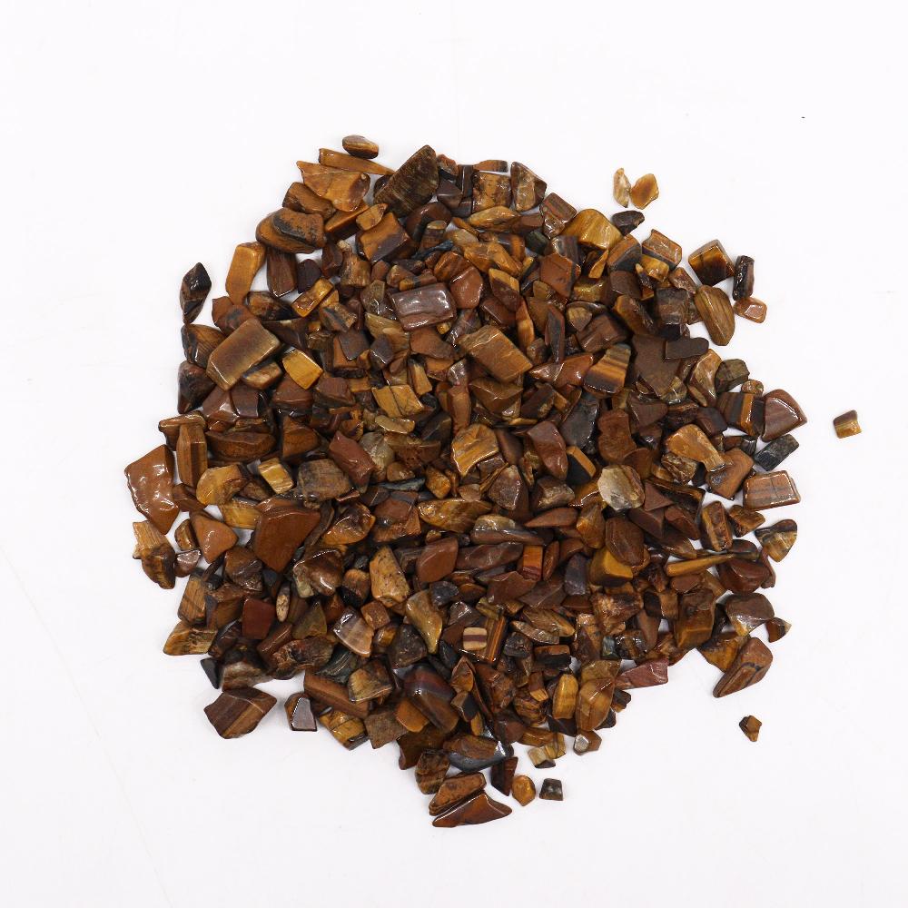 Ancient Wisdom Tiger Eye Gemstone Chips Bulk - 1KG