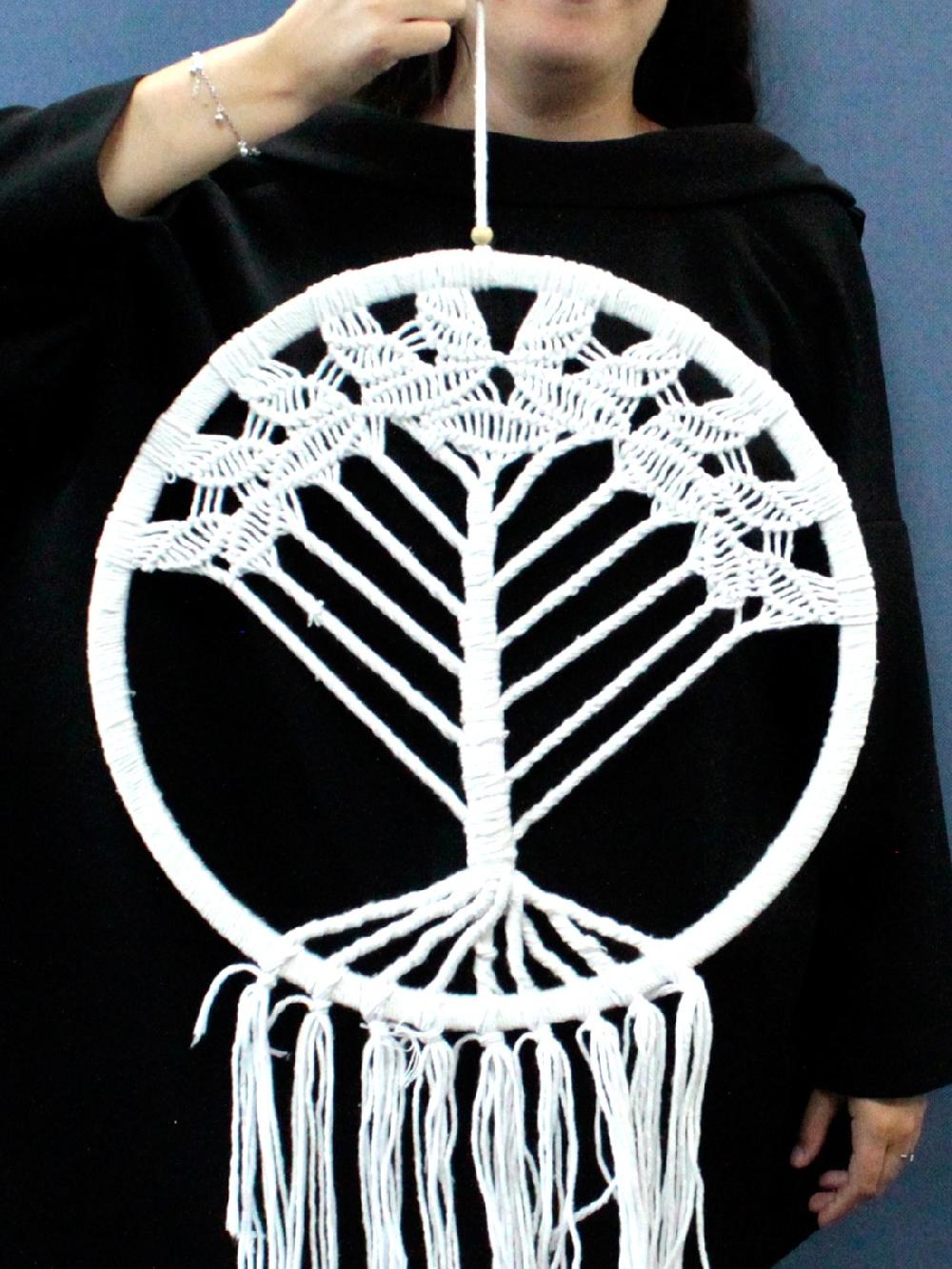 Ancient Wisdom Tree Of Life Dreamcatcher - Huge 42cm