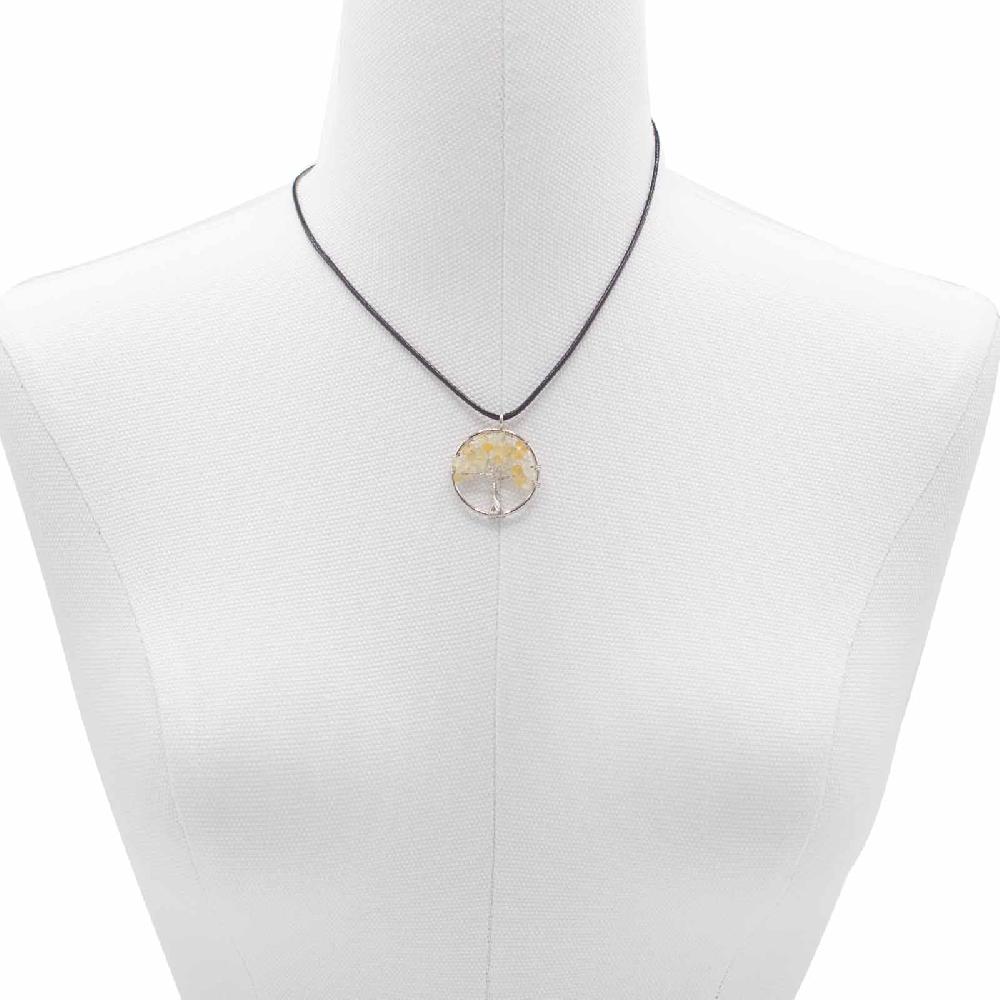 Ancient Wisdom Tree Of Life Pendant - Carnelian