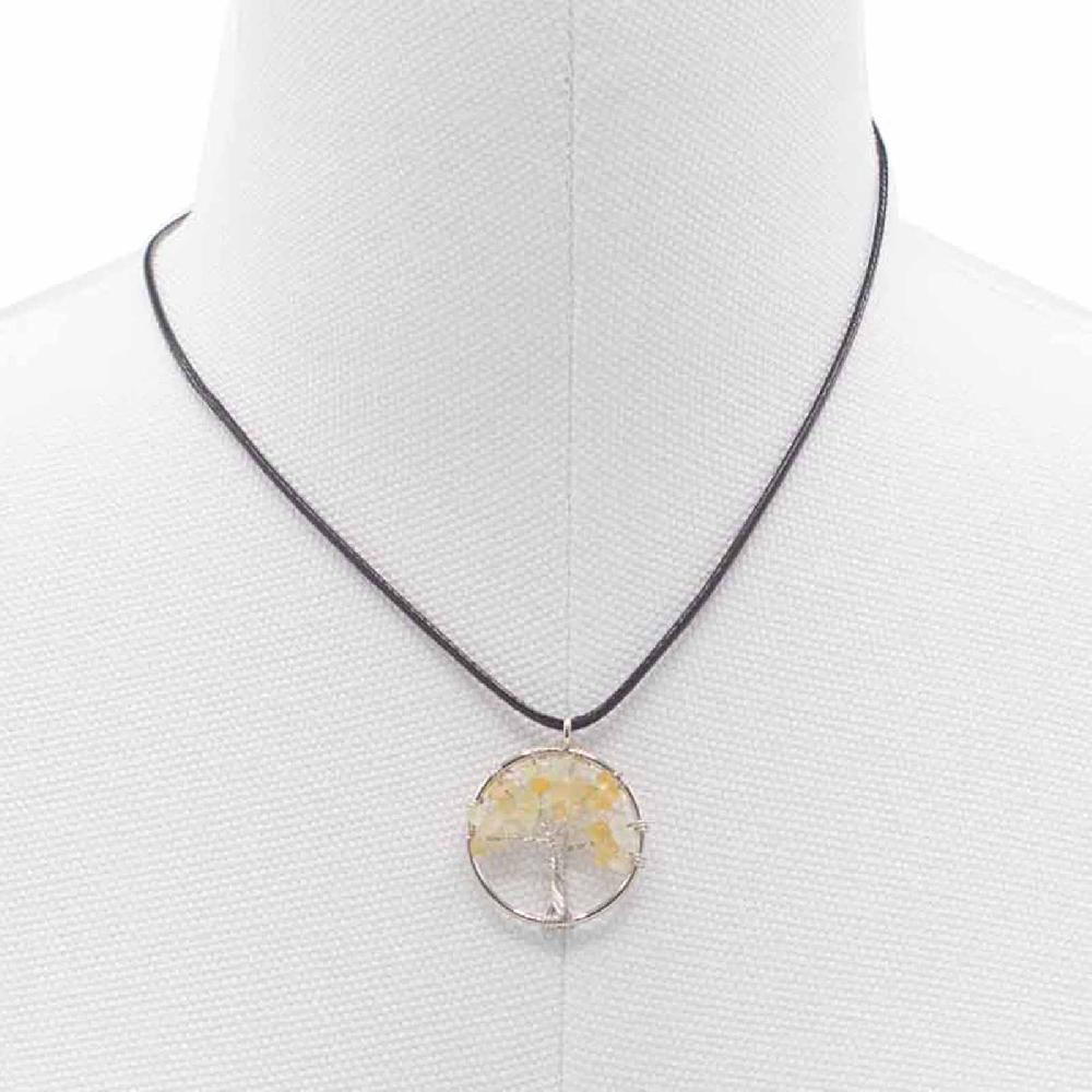 Ancient Wisdom Tree Of Life Pendant - Carnelian