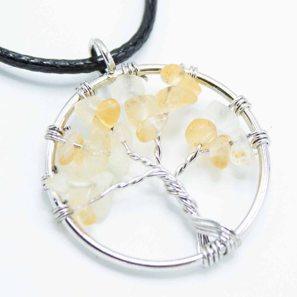 Ancient Wisdom Tree Of Life Pendant - Carnelian