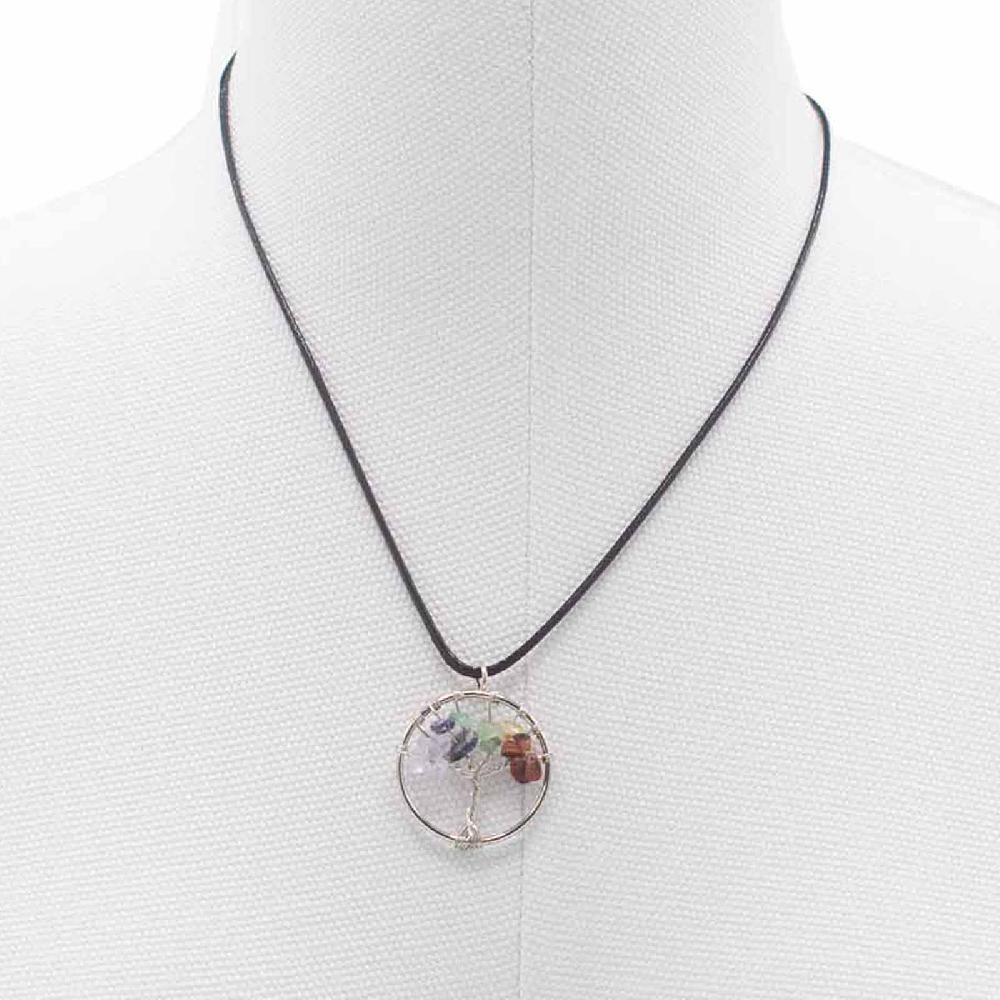 Ancient Wisdom Tree Of Life Pendant - Chakra