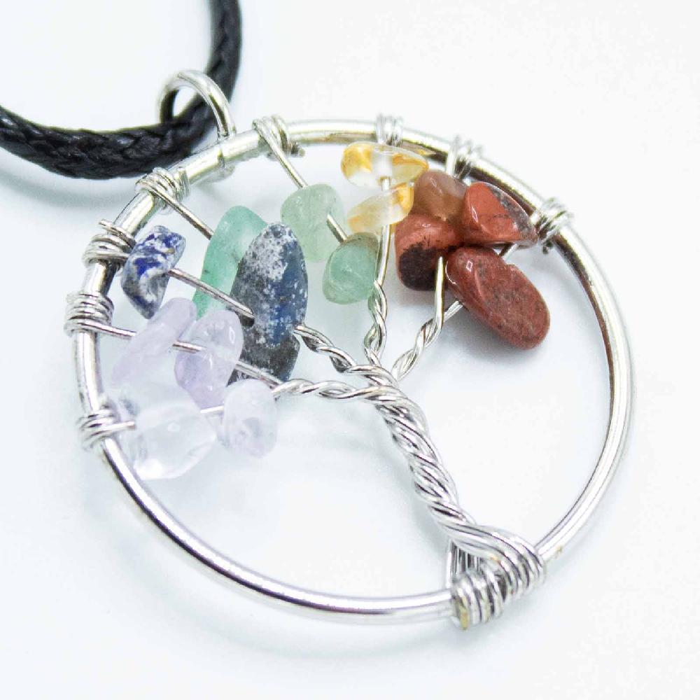 Ancient Wisdom Tree Of Life Pendant - Chakra