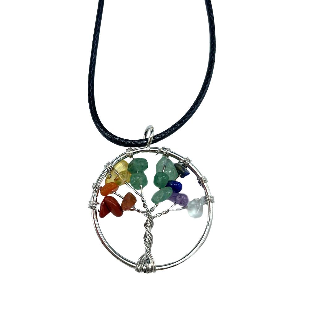 ancient wisdom Tree of Life Pendant - Chakra