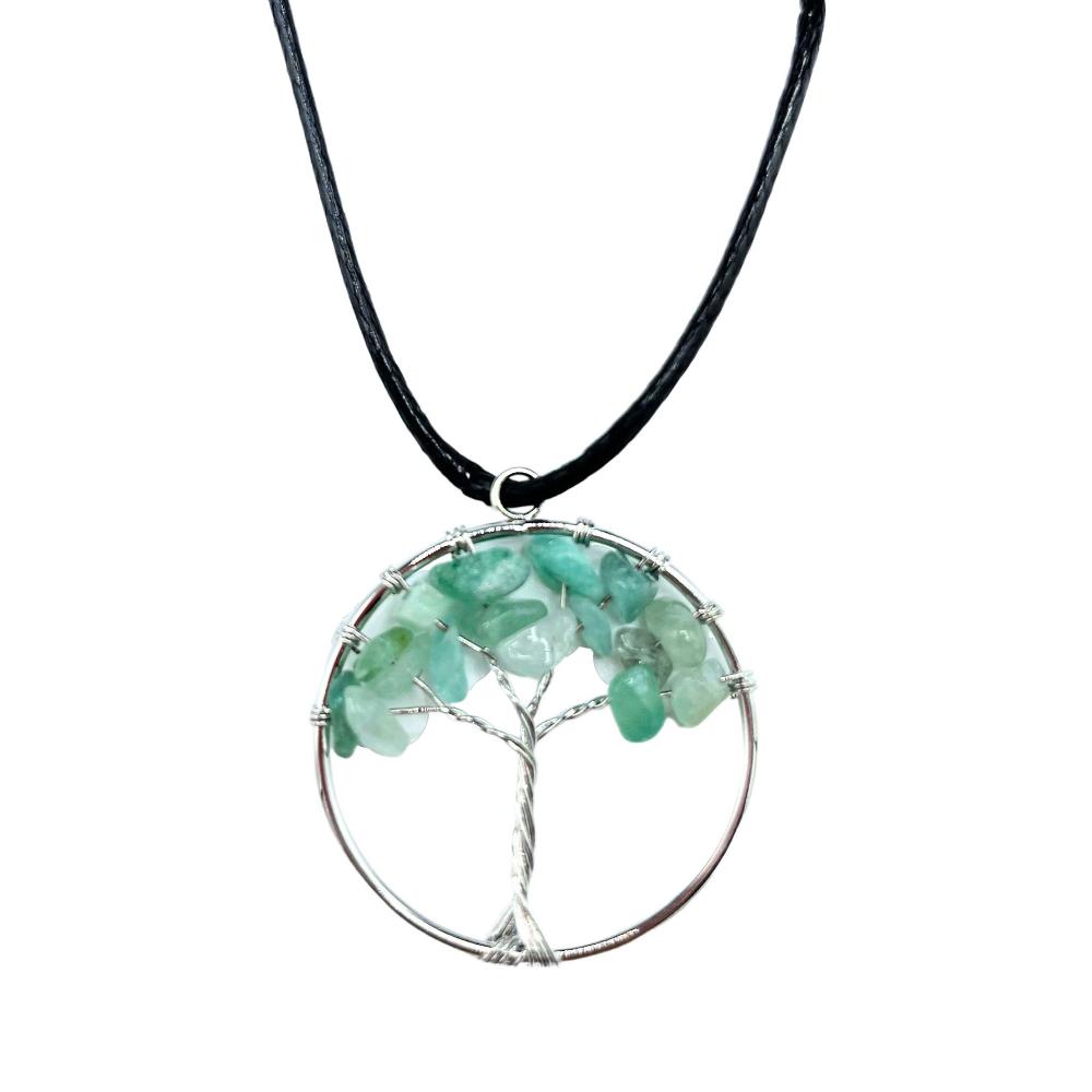ancient wisdom Tree of Life Pendant - Jade