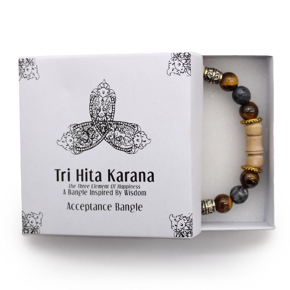 Ancient Wisdom Tri Hita Karana Bangle - Acceptance