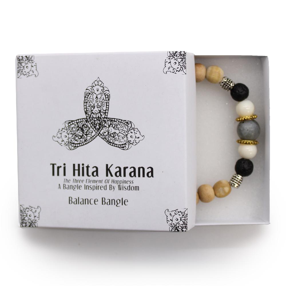 Ancient Wisdom Tri Hita Karana Bangle - Balance