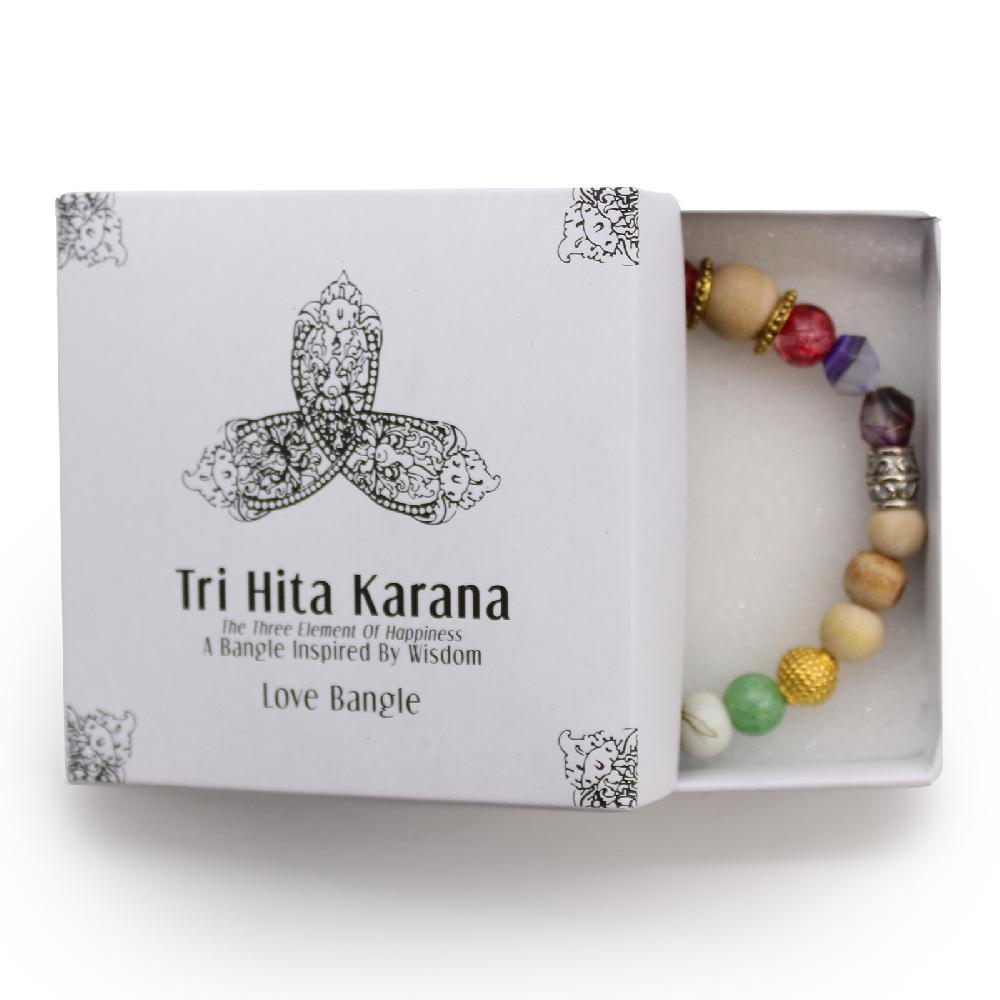 Ancient Wisdom Tri Hita Karana Bangle - Love