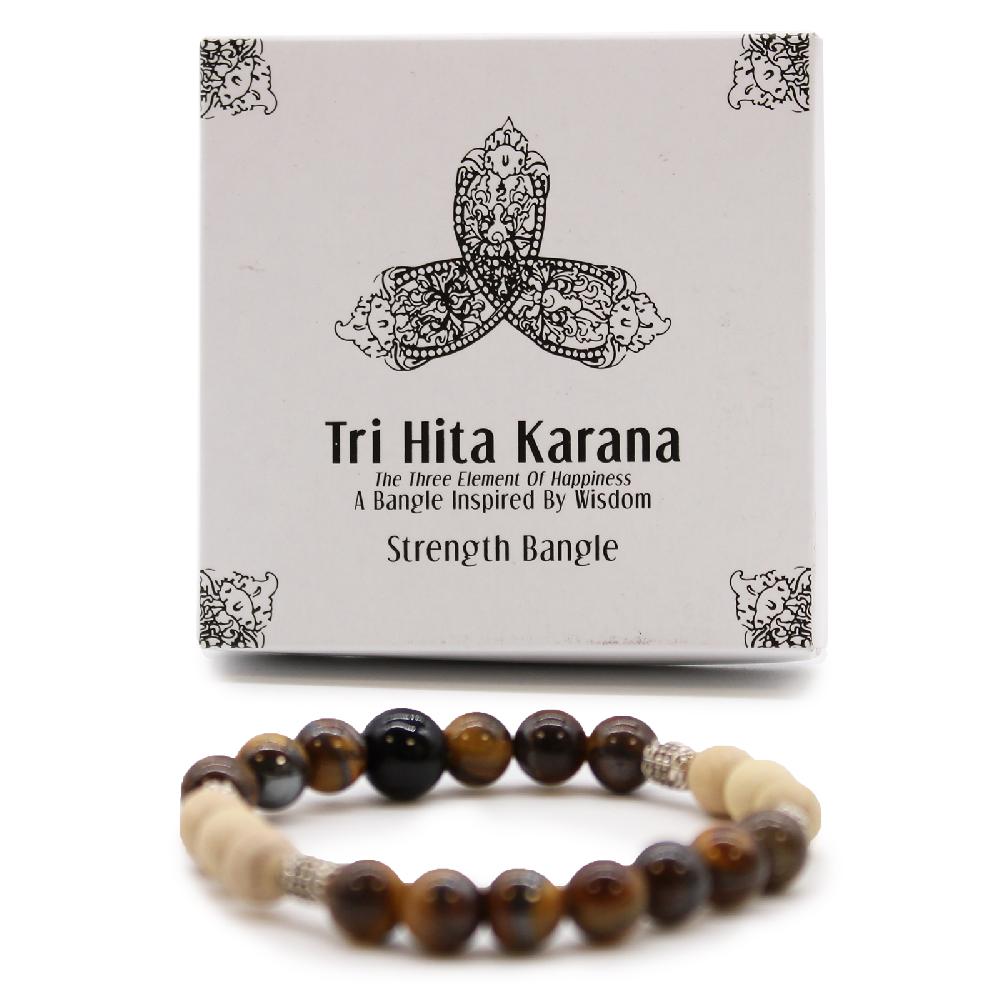 Ancient Wisdom Tri Hita Karana Bangle - Strength