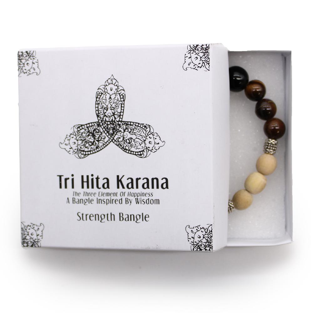 Ancient Wisdom Tri Hita Karana Bangle - Strength