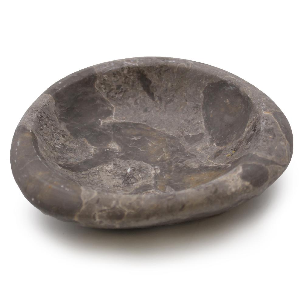ancient wisdom Tri-oval Marble Dish