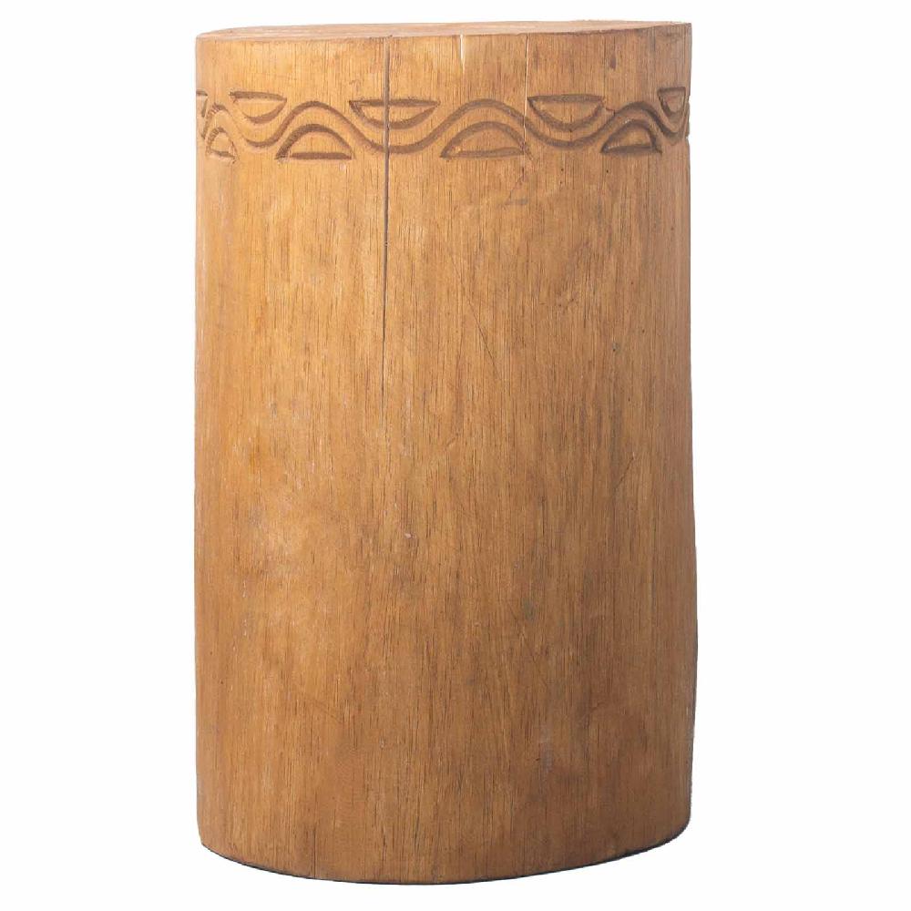 ancient wisdom Tribal Stool / Table - Albasia - Natural