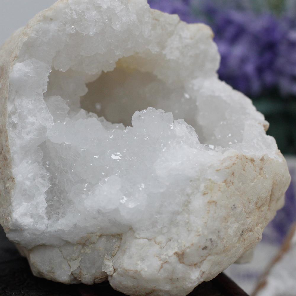 Ancient Wisdom Unopened Geode 8-5cm