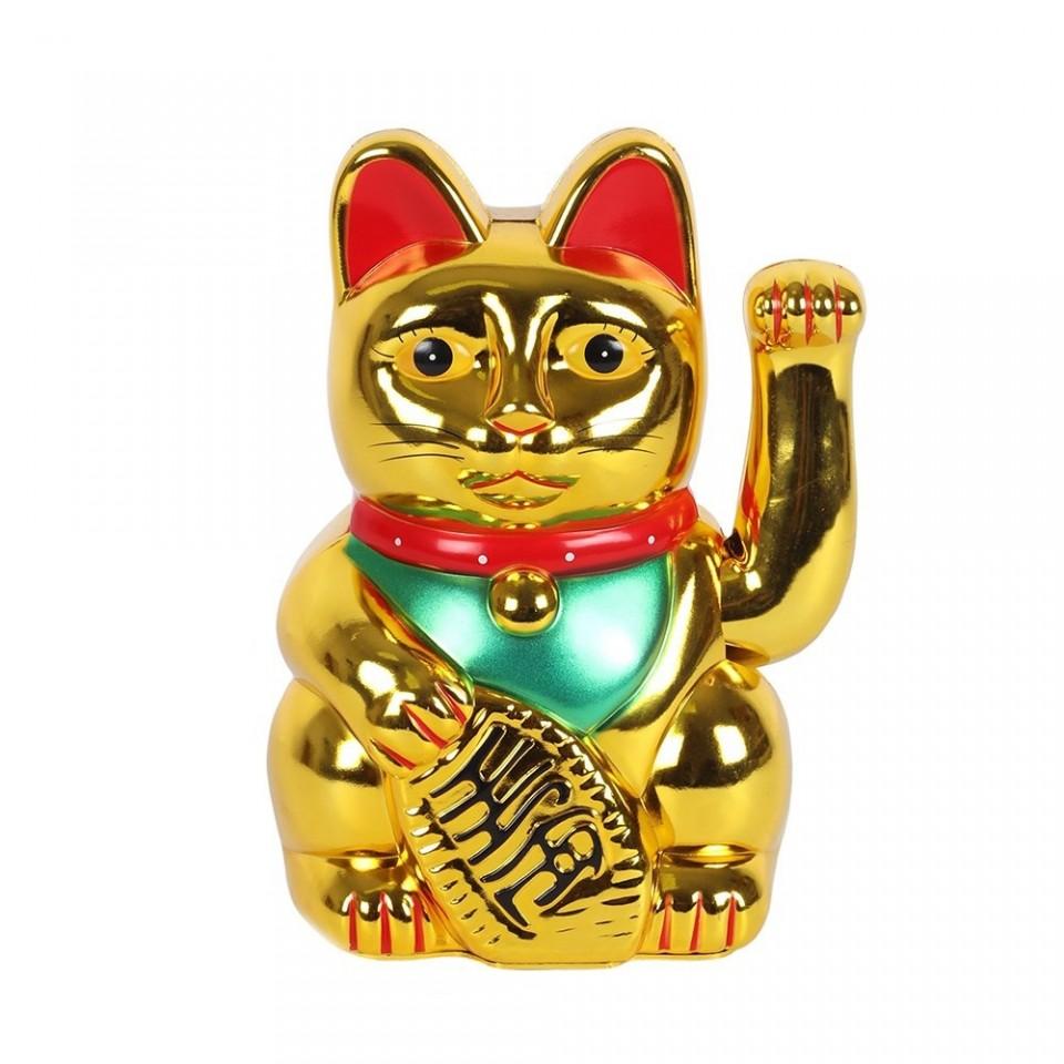 Ancient Wisdom Very Gold Money Cat - 15cm
