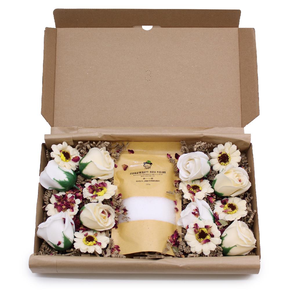Ancient Wisdom Wild Hare Salt & Flowers Set - Cold & Flu