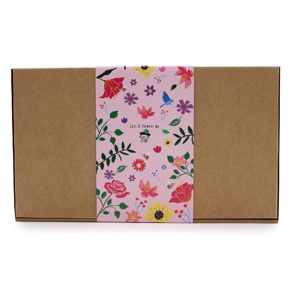 Ancient Wisdom Wild Hare Salt & Flowers Set- Passion