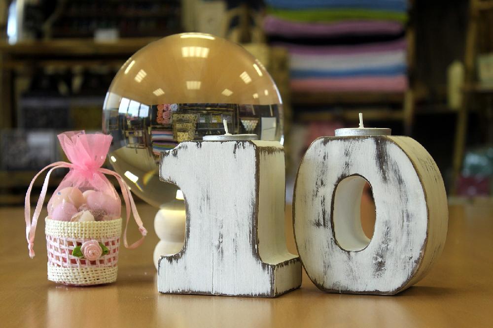 Ancient Wisdom Wooden Birthday Numbers - No.0