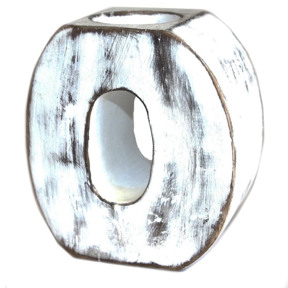 ancient wisdom Wooden Birthday Numbers - No.0