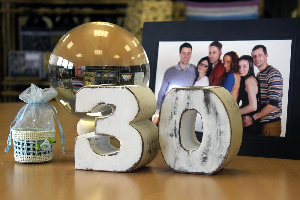 Ancient Wisdom Wooden Birthday Numbers - No.3