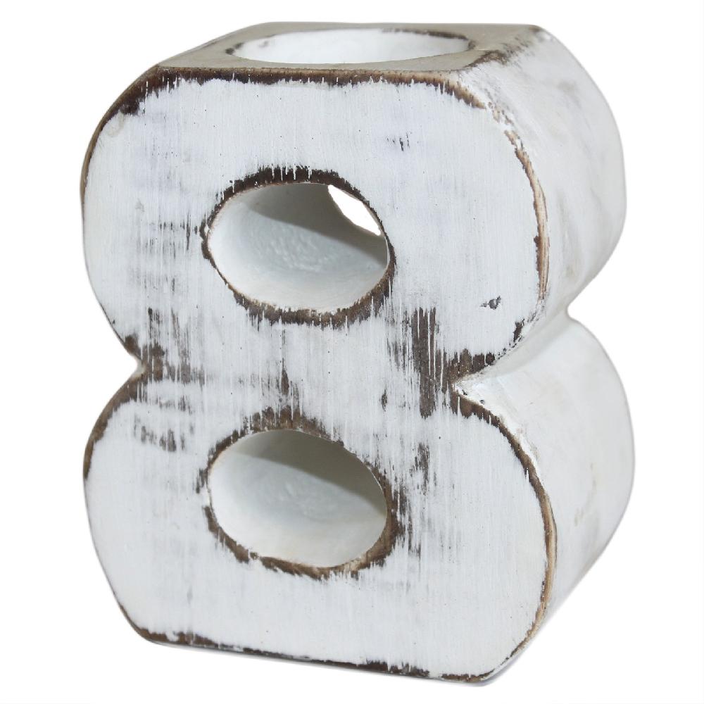ancient wisdom Wooden Birthday Numbers - No.8