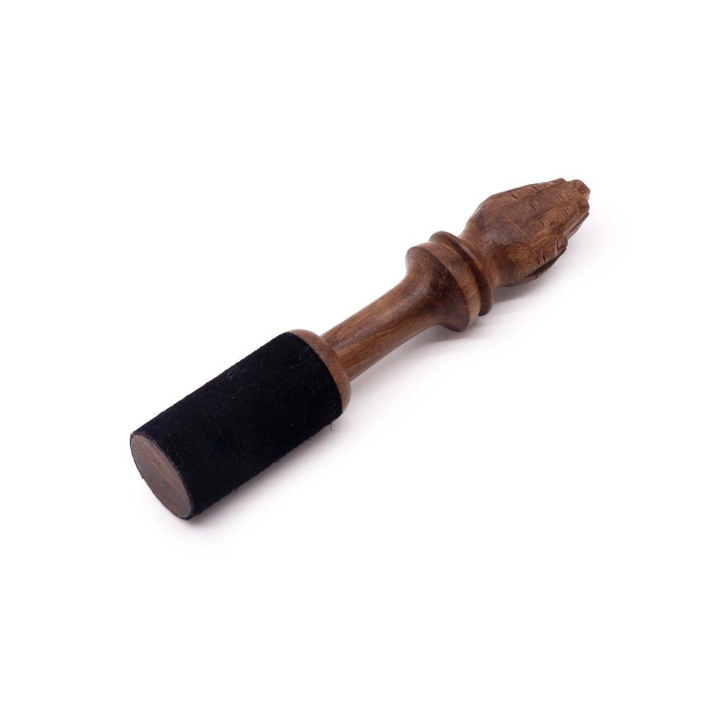ancient wisdom Wooden Stick - 14cm - Namaste Carving
