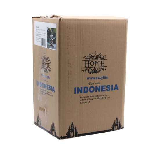 Ancient Wisdom Yoga Lady Figure - Bronze & Silver 24cm