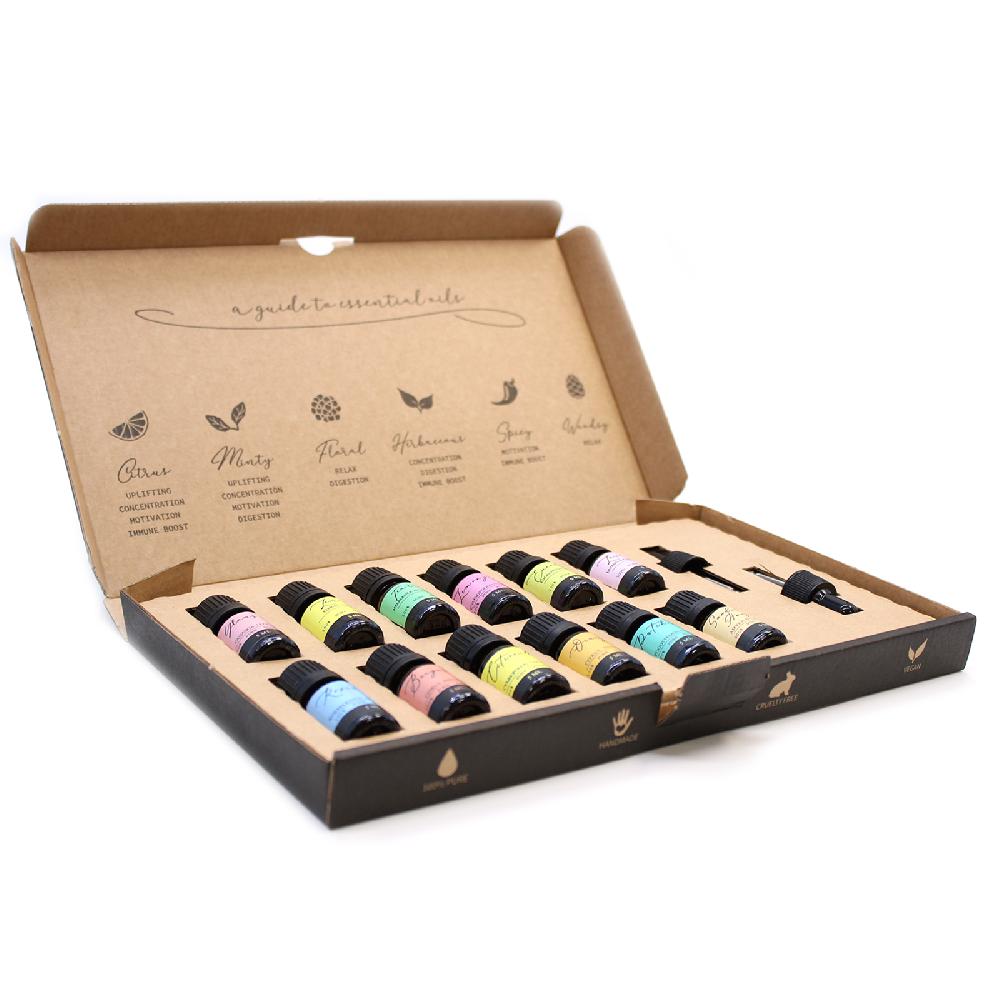 Ancient Wisdom Aromatherapy Essential Oil Set - The Top 12