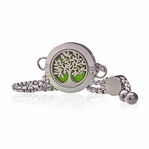Ancient Wisdom Aromatherapy Jewellery Chain Bracelet - Tree Of Life - 20mm