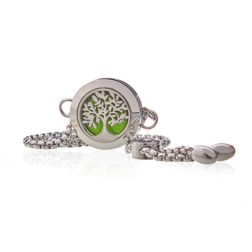 ancient wisdom Aromatherapy Jewellery Chain Bracelet - Tree of Life - 20mm