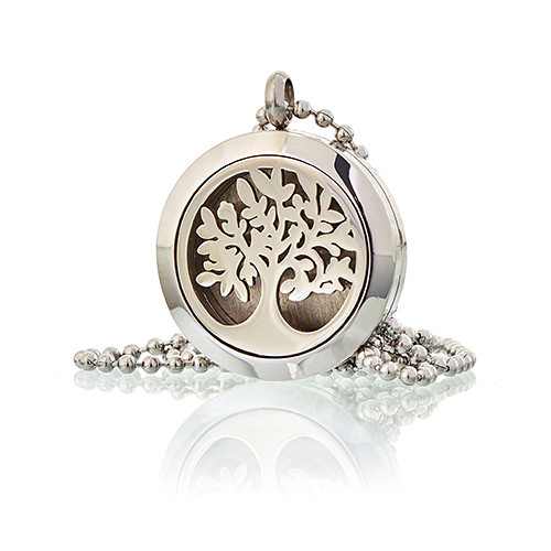 Ancient Wisdom Aromatherapy Necklace-Tree Of Life 25mm