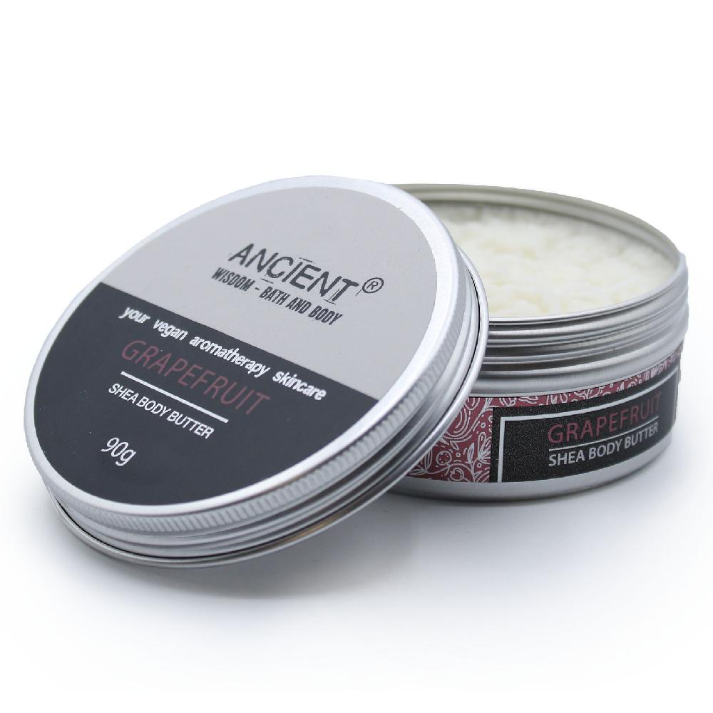 ancient wisdom Aromatherapy Shea Body Butter 90g - Grapefruit