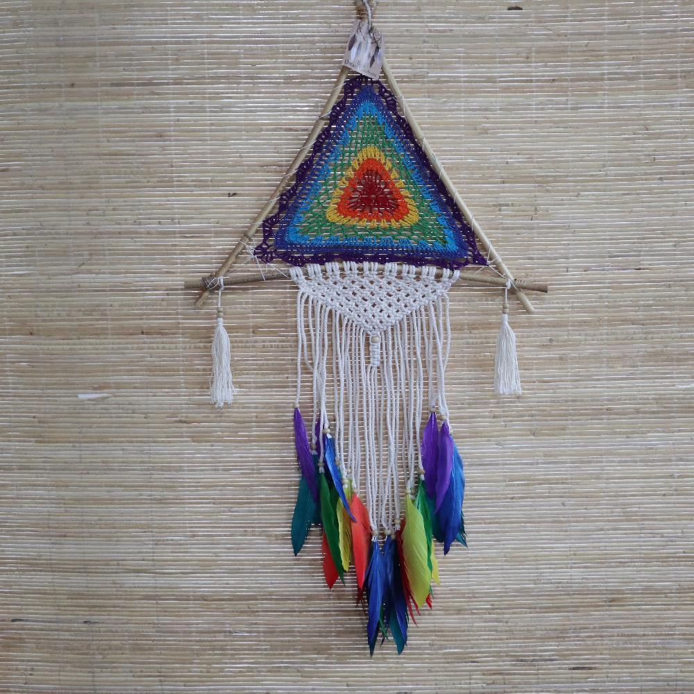 Ancient Wisdom Bali Dreamcatchers - Large Multi Pyramid