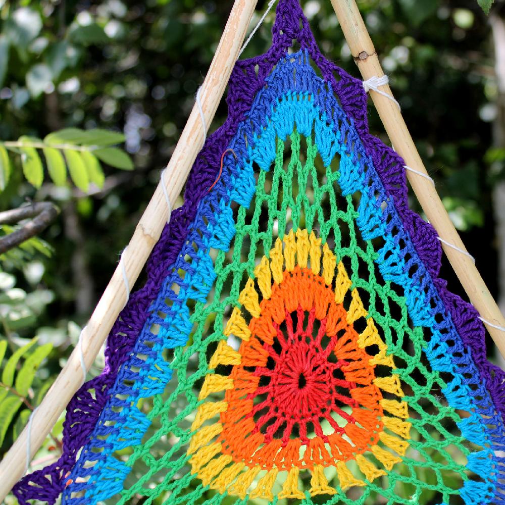 Ancient Wisdom Bali Dreamcatchers - Large Multi Pyramid