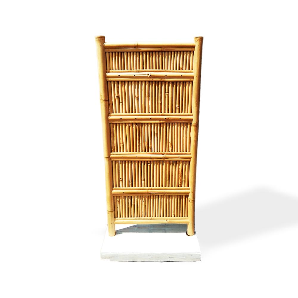 Ancient Wisdom Bamboo Display Tall Stand 40 Pegs - 140x71cm