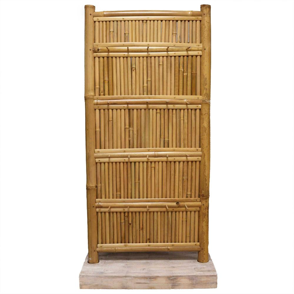 ancient wisdom Bamboo Display Tall Stand 40 Pegs - 140x71cm